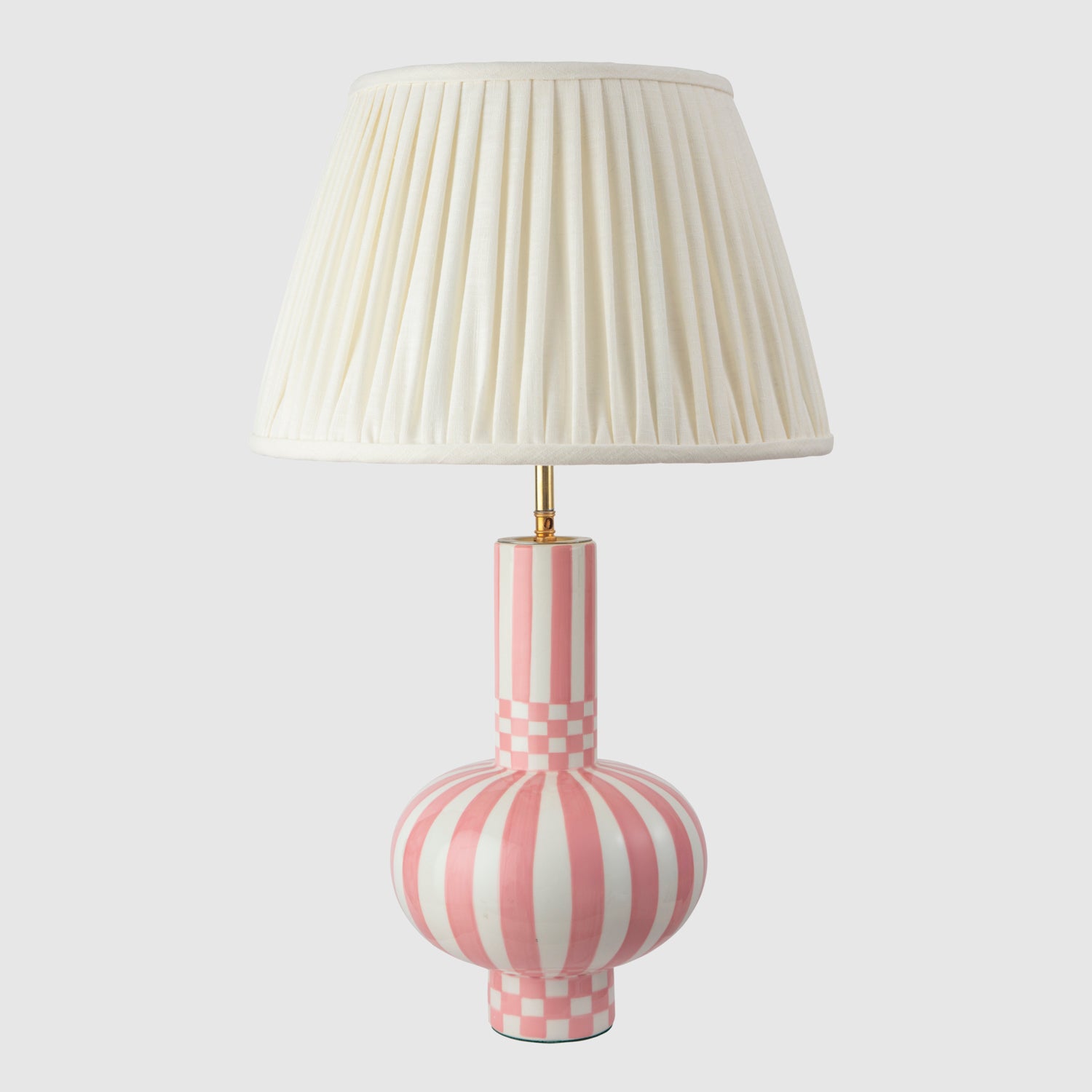 Ceramic bottle vase table lamp