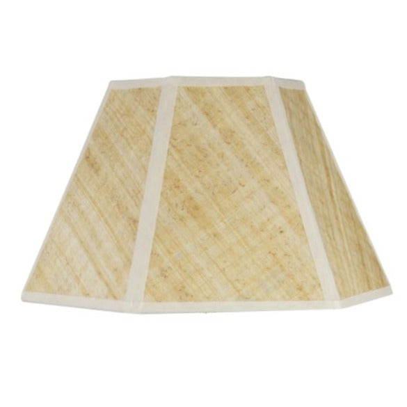 10" Papyrus Hexagonal Lampshade
