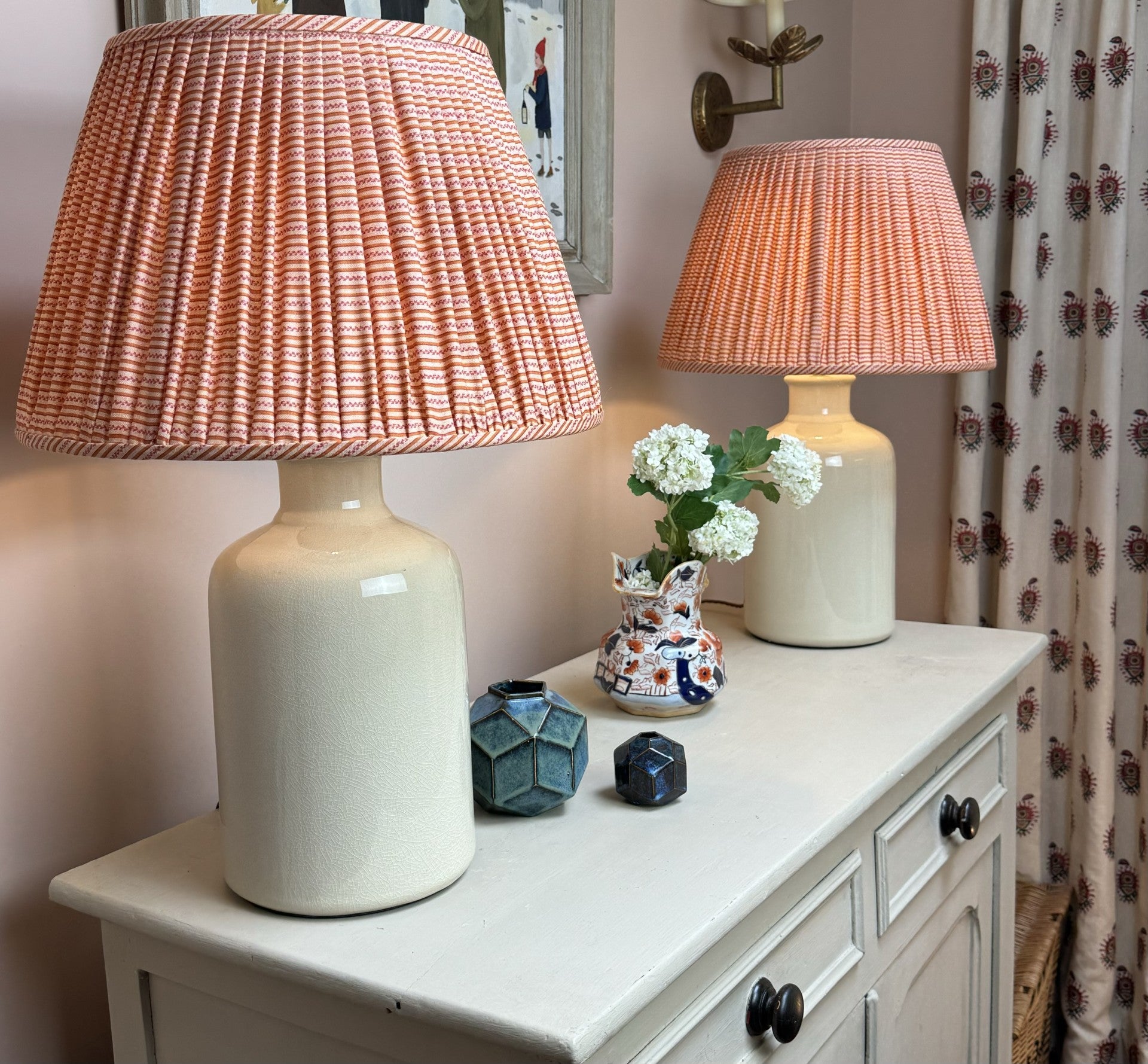 Ceramic tea canister lamp