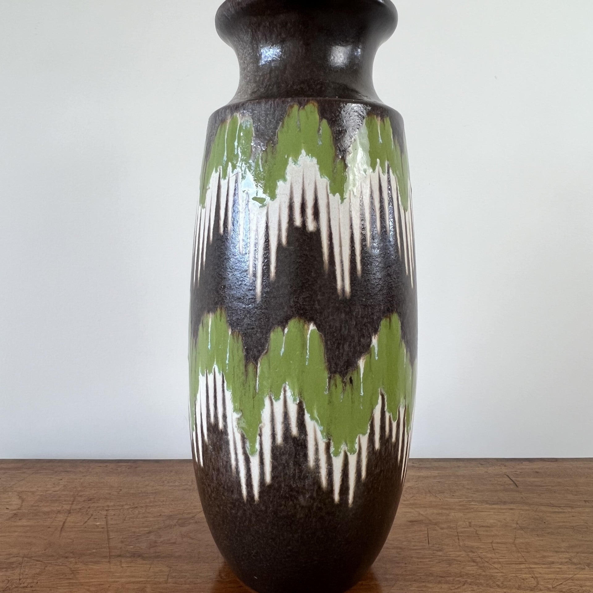 Vintage Mid Century West German Art Pottery Table Lamp