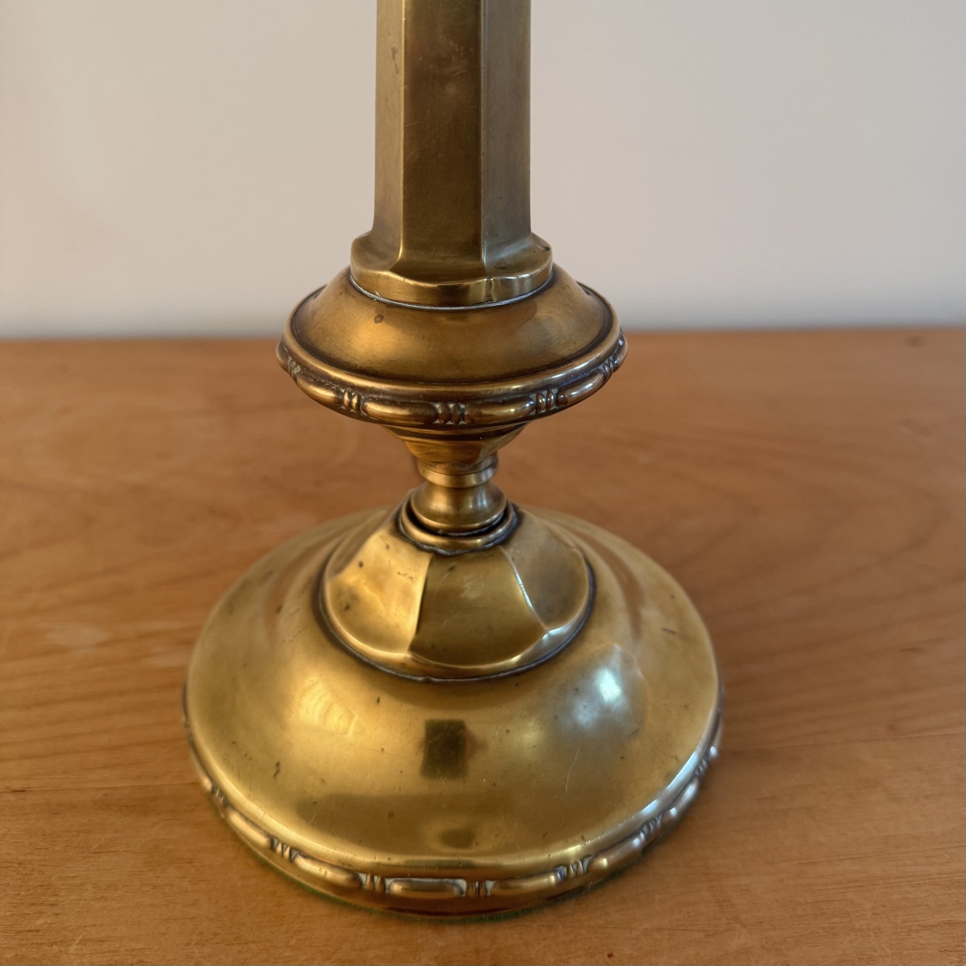 Vintage brass table lamp