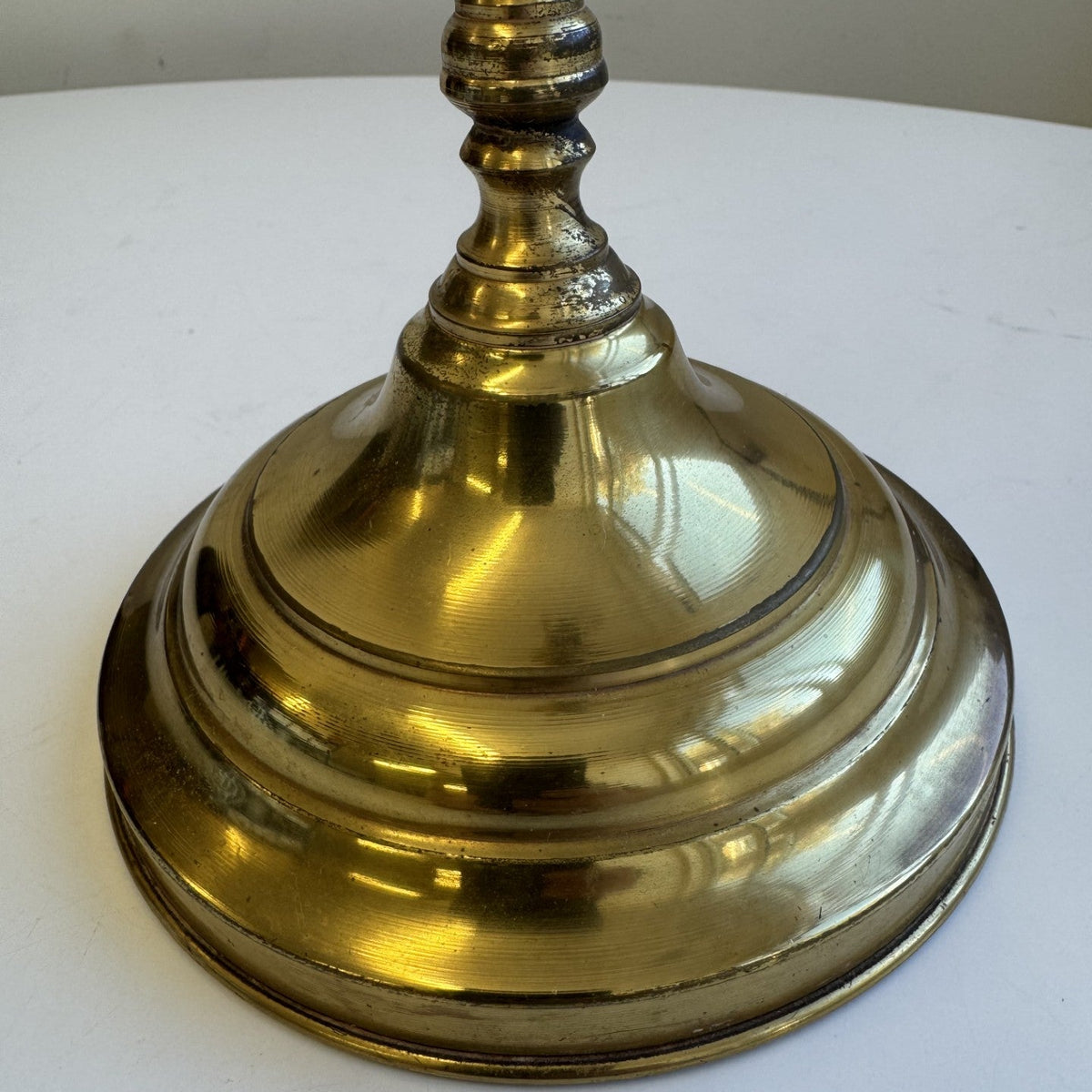 Vintage Brass Swan Neck Desk Lamp