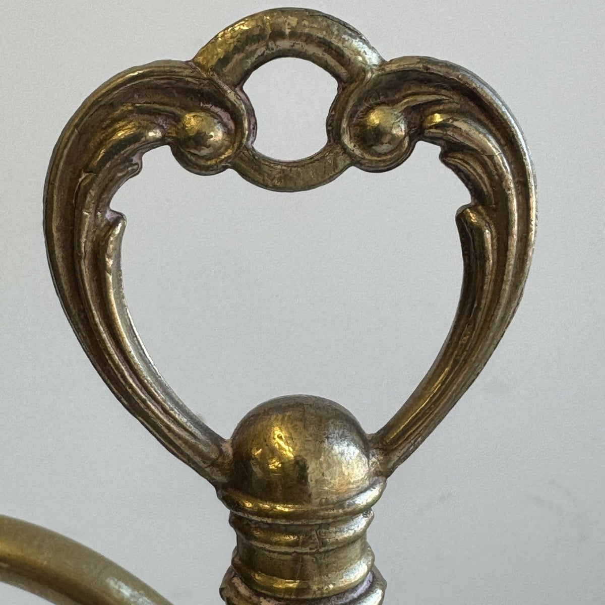 Vintage Brass Swan Neck Desk Lamp