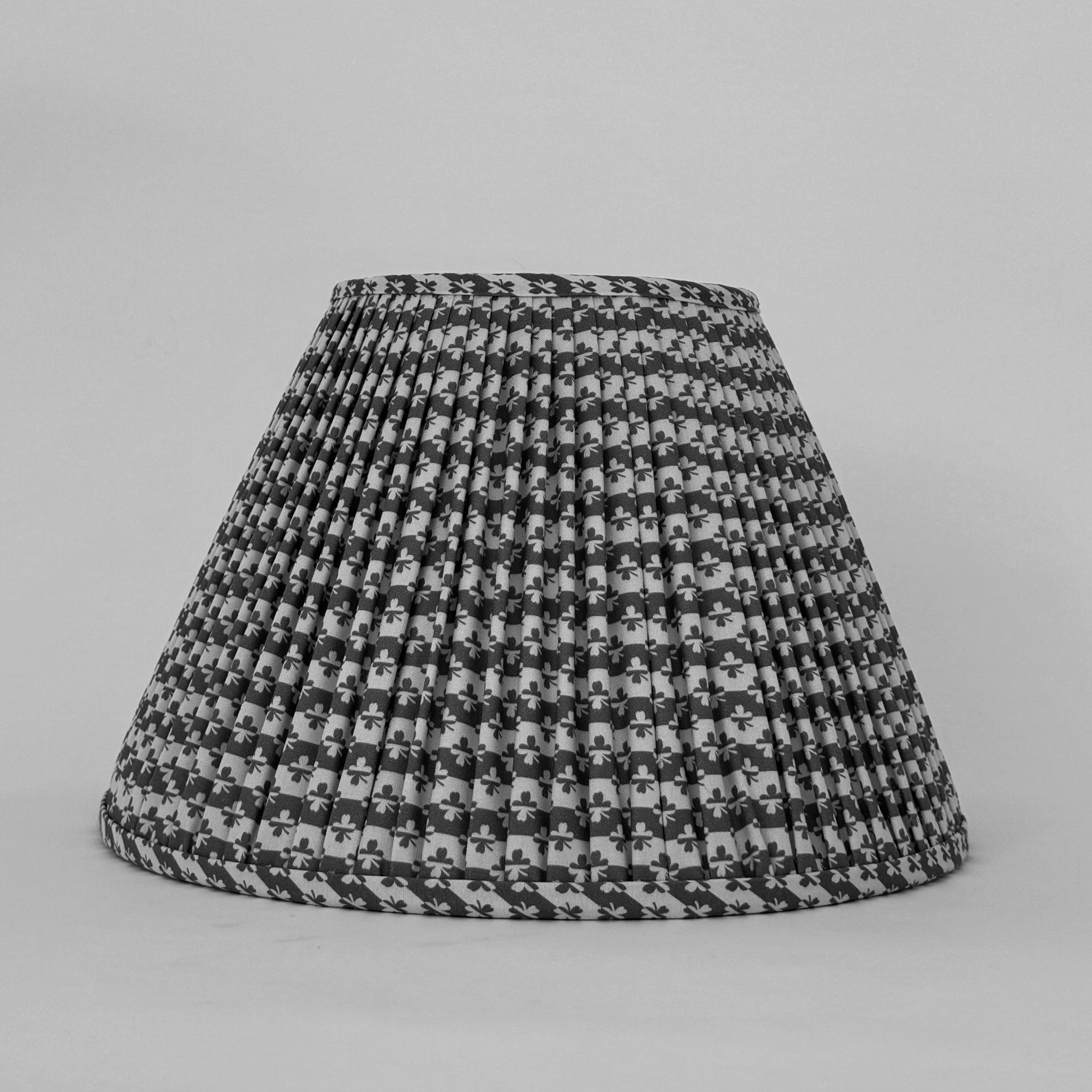 Empire COM Gathered Lampshade - FINIAL fitting