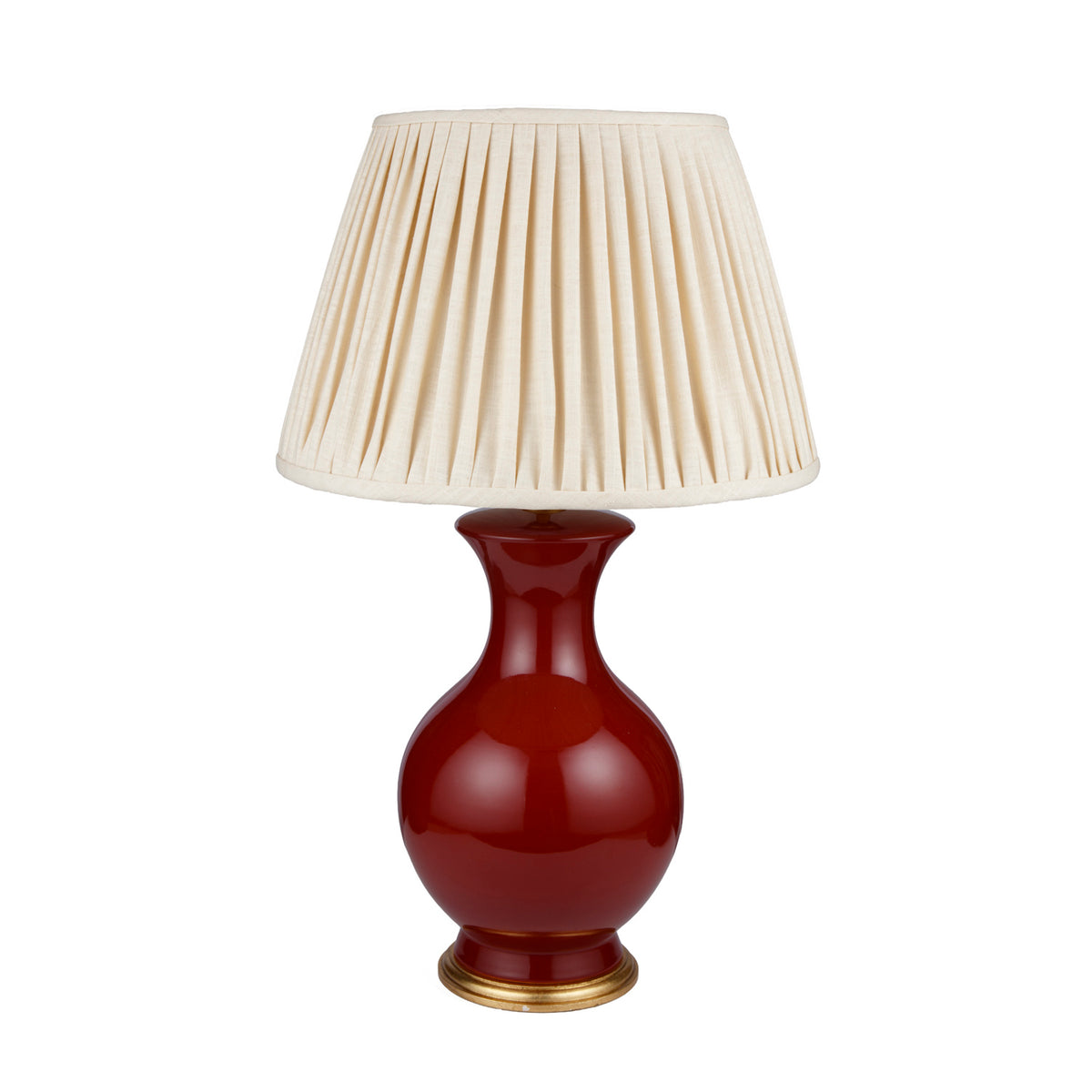 Ceramic Pear Shaped Table Lamp