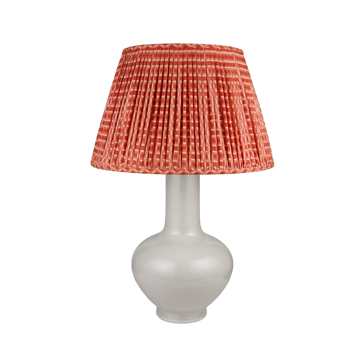 Ceramic Globular Vase Table Lamp