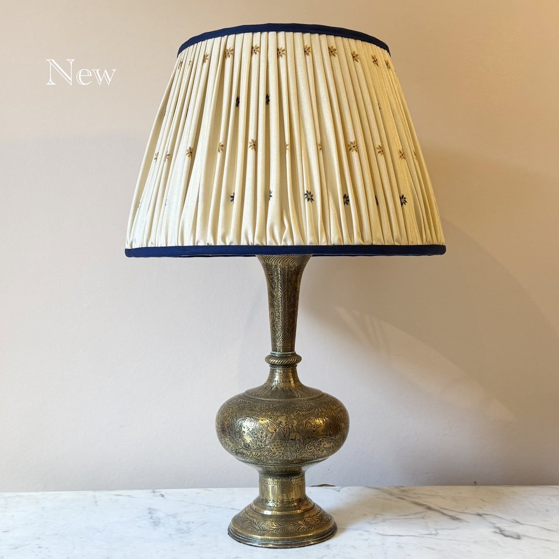 Vintage Brass Table Lamp