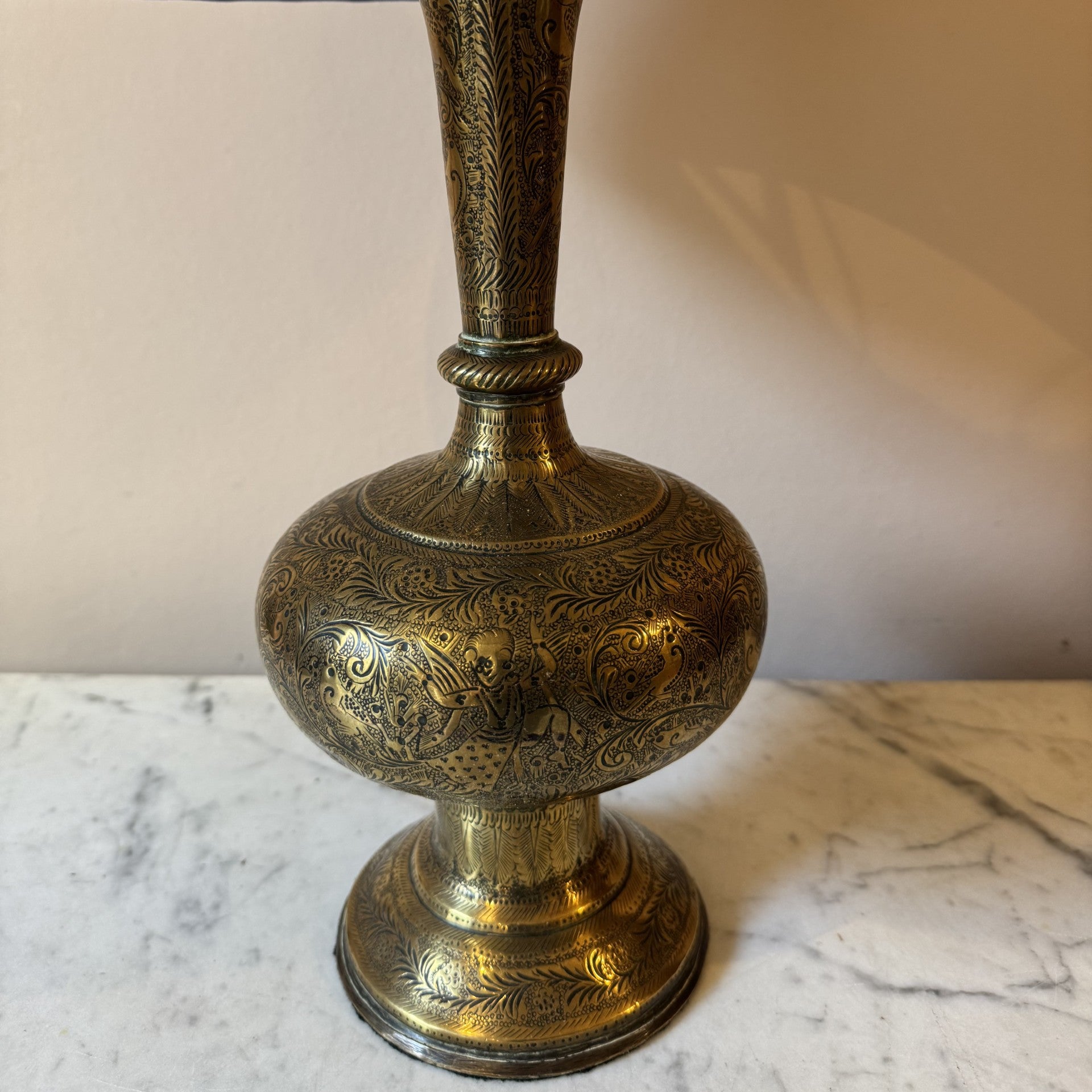 Vintage Brass Table Lamp
