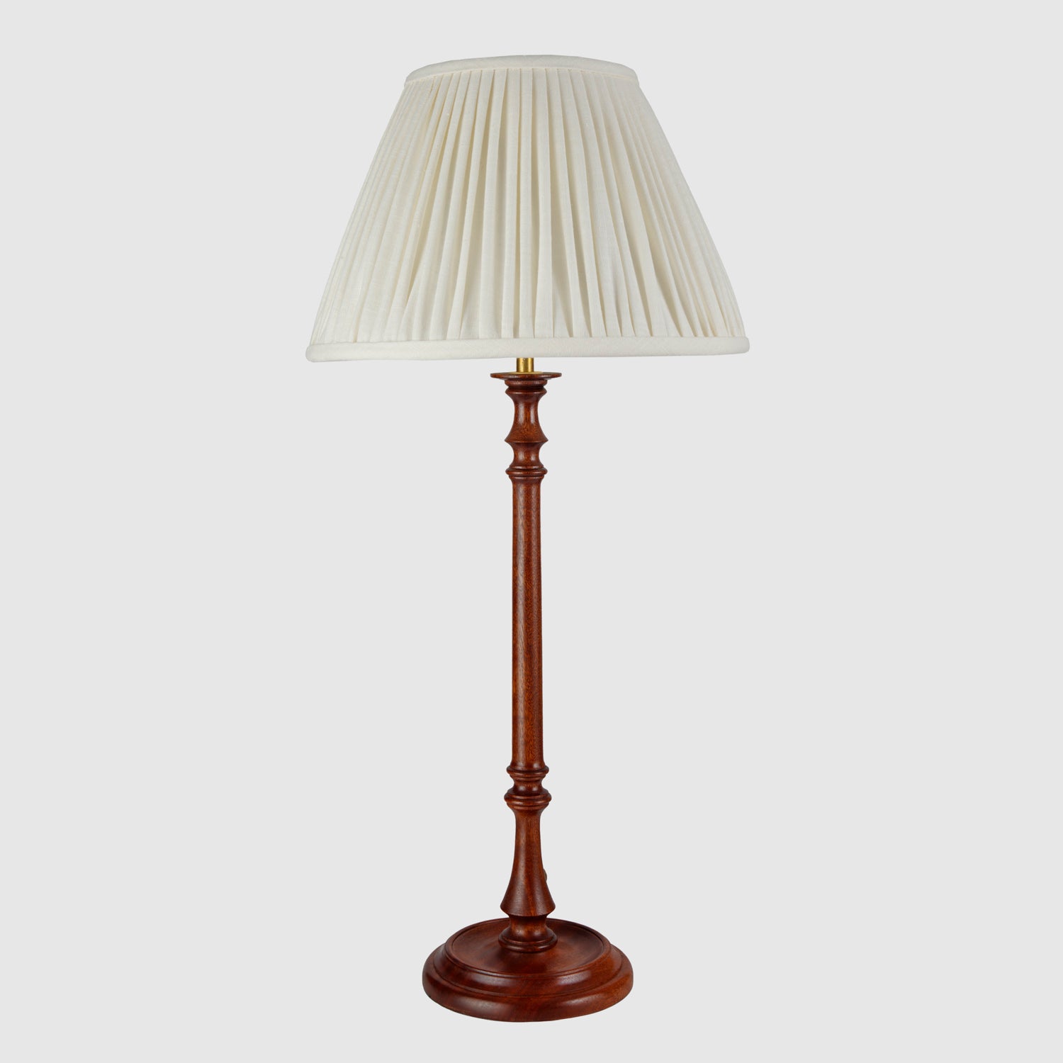 Tall Wooden Table Lamp