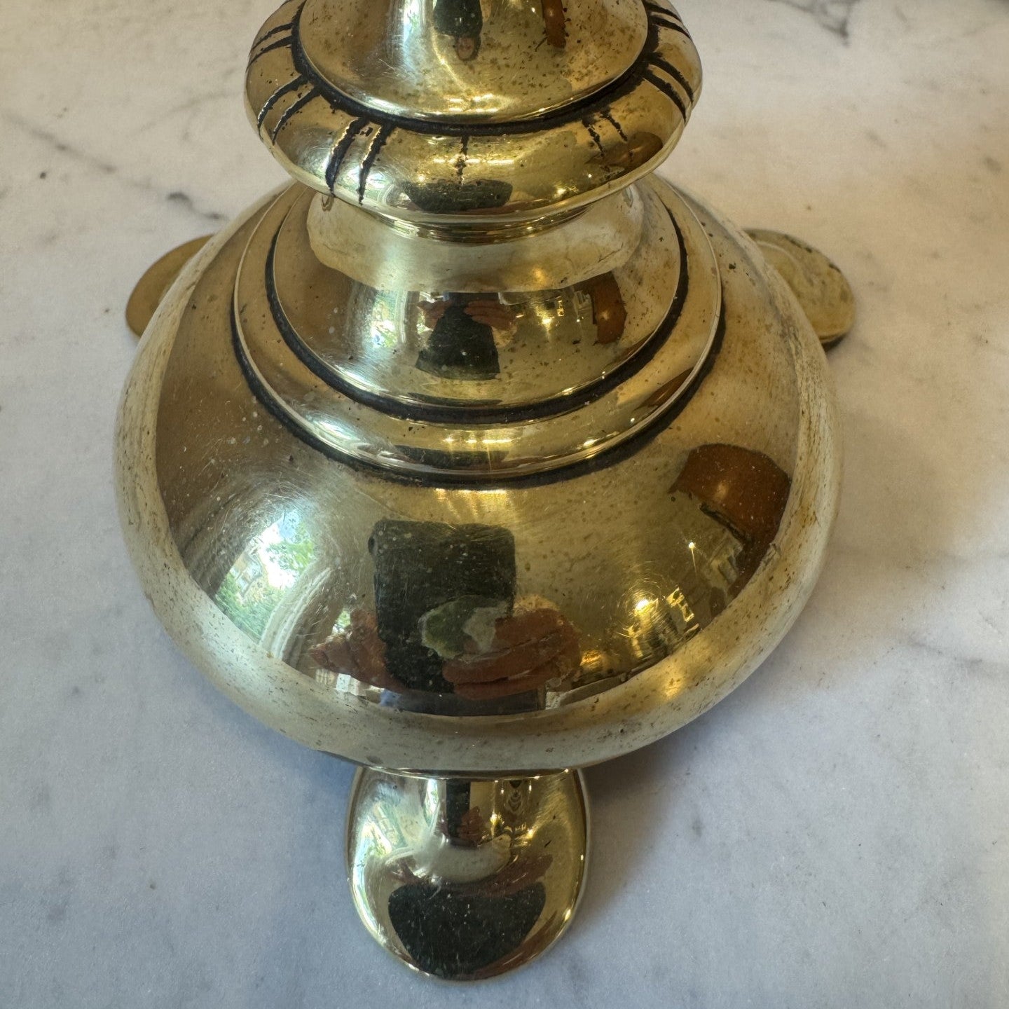 Vintage Small Brass Lamp