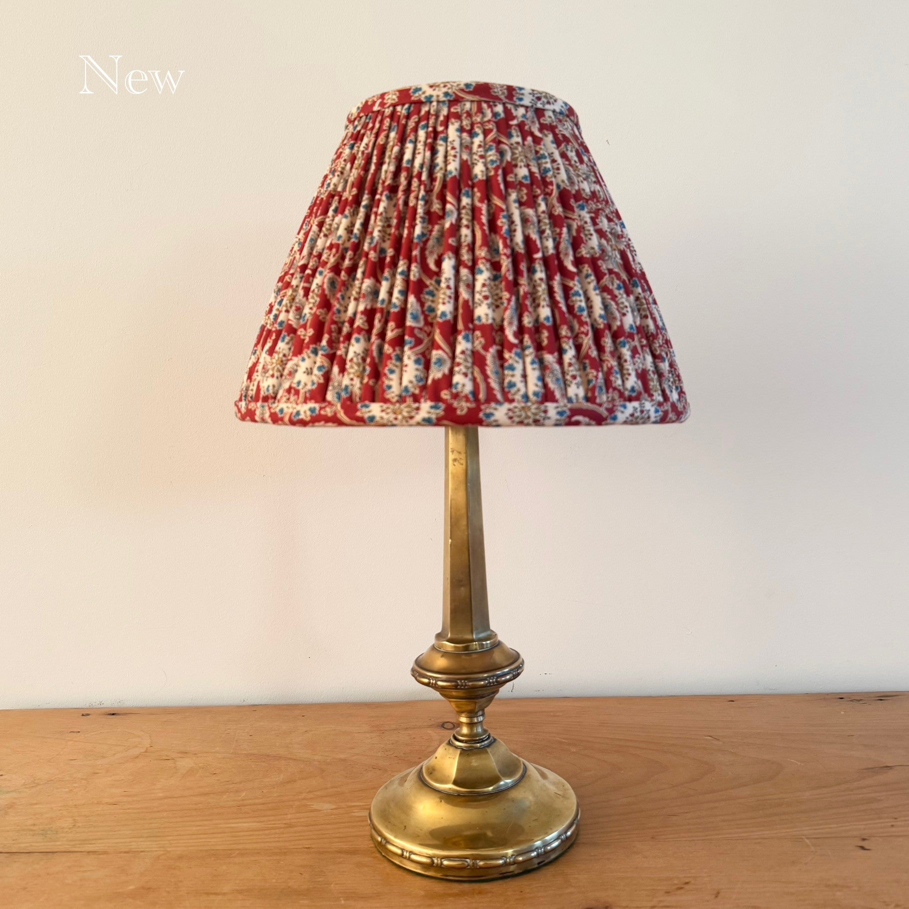 Vintage brass table lamp