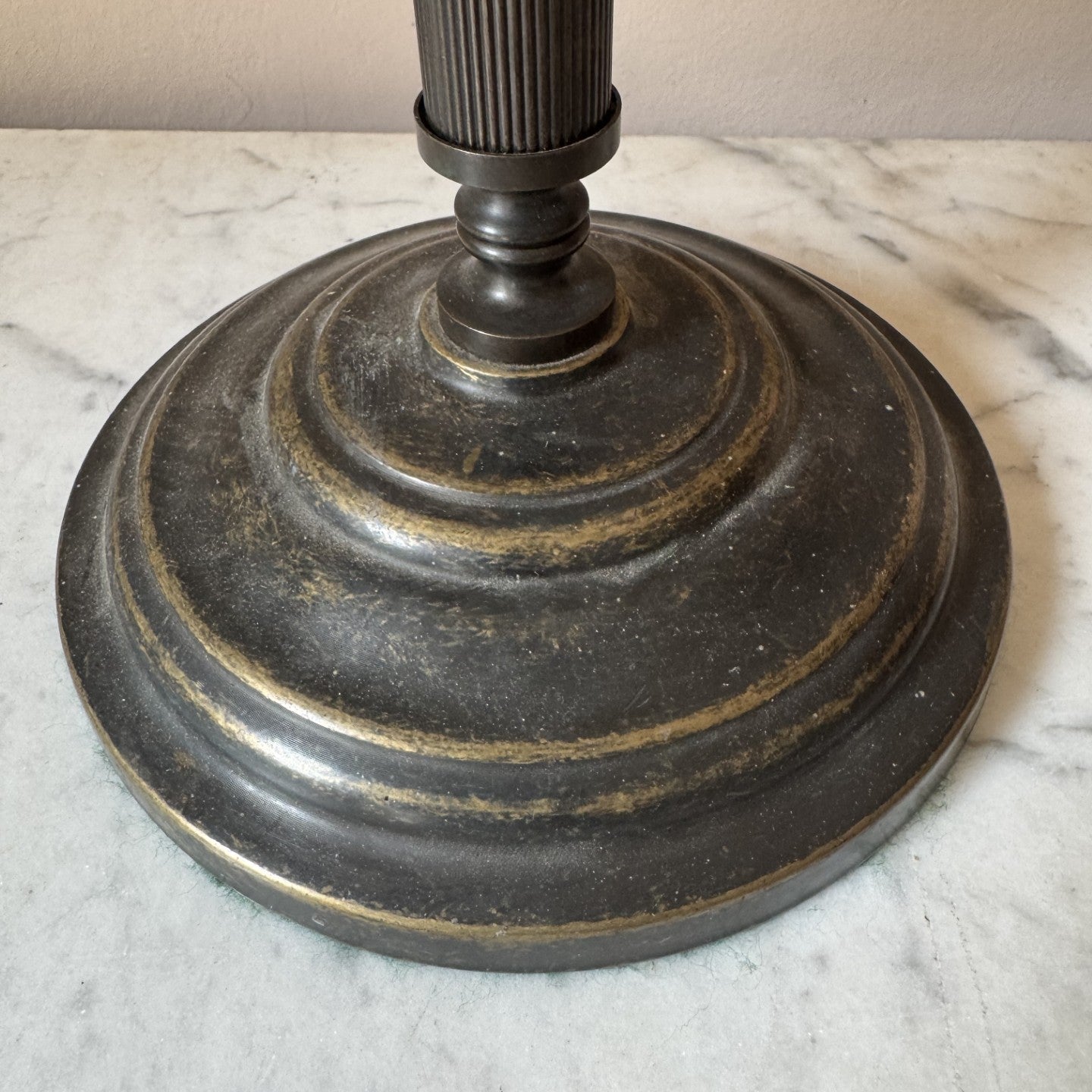 Vintage Bronzed Brass Desk Lamp