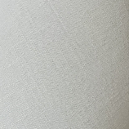 16" Chalk White Irish Linen Laminated Shade