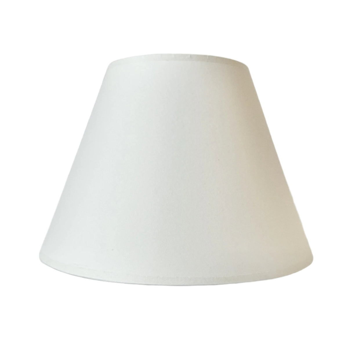 9" Empire China White Card Lampshade - Special Size
